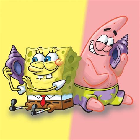 Spongebob And Patrick Wallpaper Aesthetic Imagesee