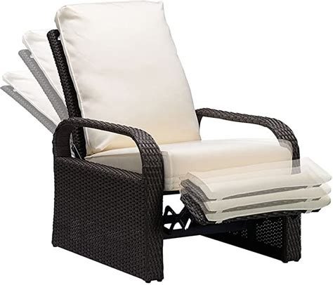 See more ideas about patio chair cushions, patio chairs, chair cushions. Amazon.com : BABYLON Outdoor Recliner Wicker Patio ...