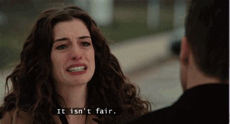 anne hathaway crying not fair yummertime