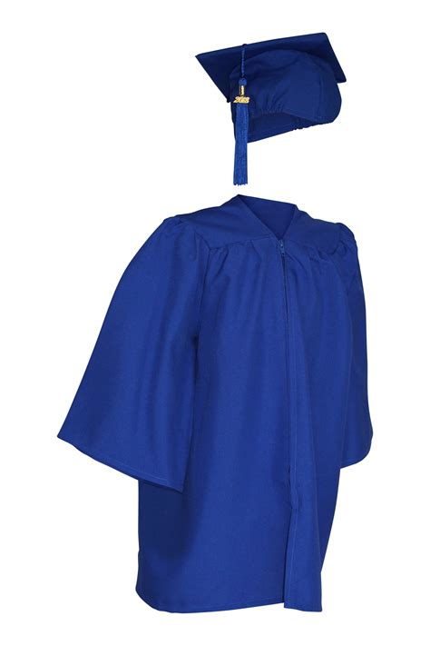 Preschool Cap And Gown Royal Blue Matte Celtic Graduations