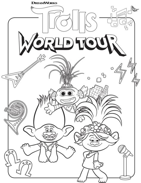 And seeing the popularity of the first season, the maker of this series, guillermo del toro decided to release its. Free Trolls World Tour Coloring Pages and Printable Activities