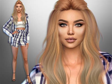 Violeta Azul By Divaka45 From Tsr • Sims 4 Downloads