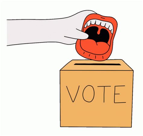 Vote Voting Sticker Vote Voting Elections Discover Share Gifs