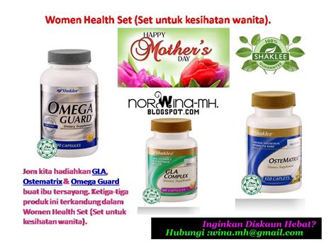 4 ide minim budget ini wajib kamu ketahui. "Set Vitamin Kesihatan Wanita" Untuk Hadiah Hari Ibu ...