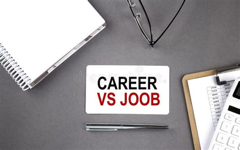 Job Vs Career Stock Illustrations 214 Job Vs Career Stock