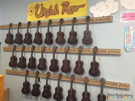 This Is An Amazing Compilation Of Ukulele Storage Ideas For The General Music Classroom From