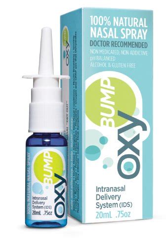 Efficacy of systemic corticosteroid treatment for anosmia with nasal and paranasal sinus disease. Oxy Bump - All Natural Nasal Spray - Buy Online in United ...