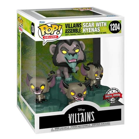 Pop Moment Disney Villains Assemble Scar With Hyenas Exc