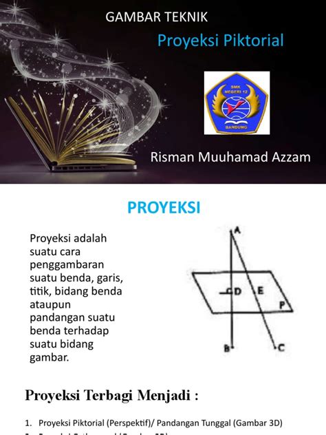 Gambar Teknik 4 Proyeksi Piktorial Pdf