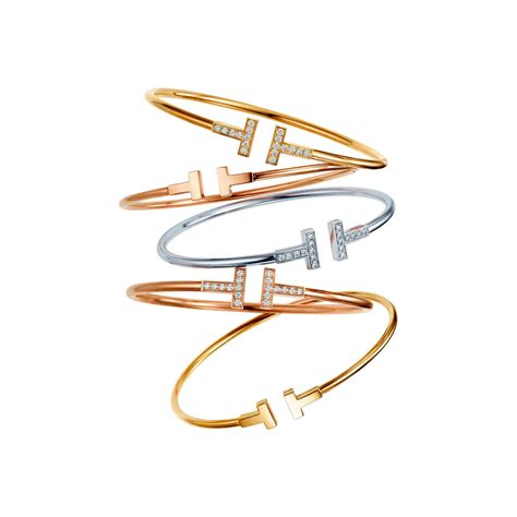 T Bracelet In Rose Gold Tiffany And Co The Jewellery Editor