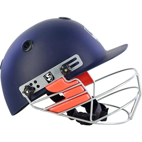 Sg Polypropylene Optipro Cricket Helmet Small Navy Blue