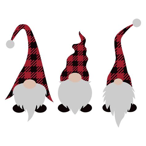 250 Christmas Gnome Svg SVG PNG EPS DXF File Include