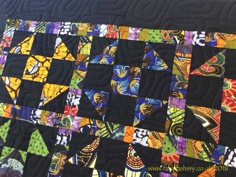 Fabadashery Longarm Quilting African Quilt In Aid Of The U Foundation
