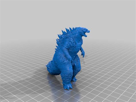 Free Stl File Godzilla Without Pre Made Supports 🎨・design To Download