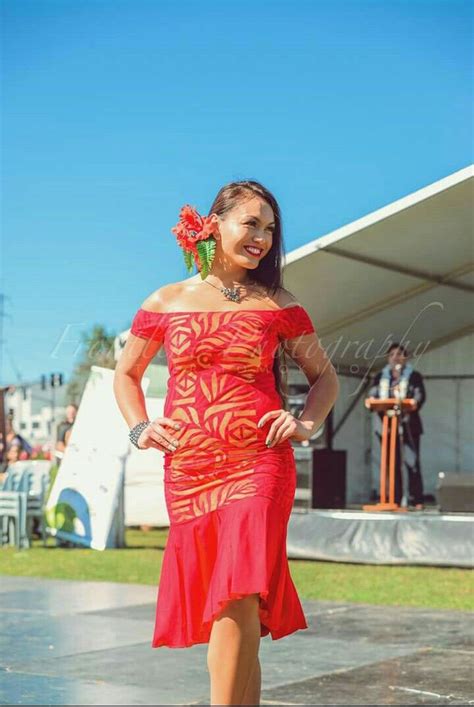 Cook Island Style Island Dress Island Style Clothing Polynesian Dress