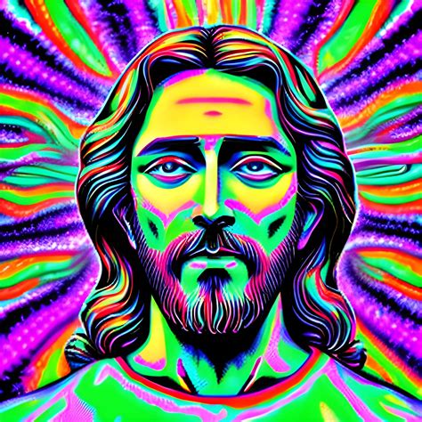 jesus, Trippy - Arthub.ai