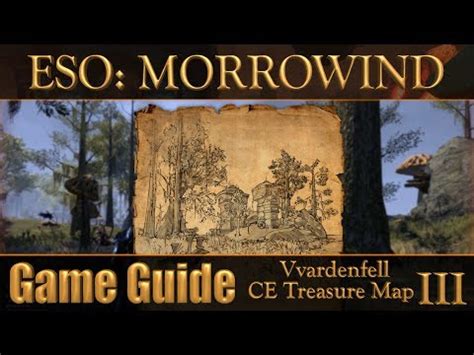 Eso Morrowind Vvardenfell Ce Treasure Map Iii Location Teso