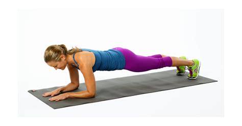 Elbow Plank Tone Your Abs Without Crunches Popsugar Fitness Photo 7