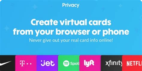 We did not find results for: Privacy - Virtual Payment Cards: Get $5 Free Credit to Spend Anywhere