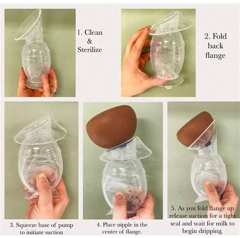 First, start by squeezing the pump gently to get the air out. Pin on Baby