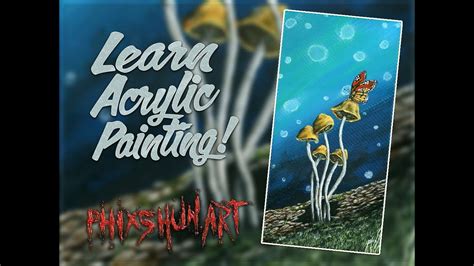Monarch Pose Phixshun Art Studio Acrylic Painting Youtube