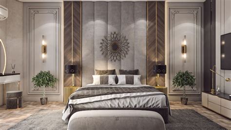 Neo Classic Bedroom On Behance In 2021 Classic Bedroom Interior