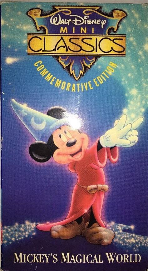 Walt Disney Mini Classics Mickeys Magical World Vhs Vhs Tapes