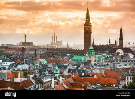 At The Copenhagen Town Square Hi Res Stock Photography And Images Alamy