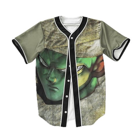 Free shipping for many products! Dragon Ball Z Piccolo Wearing Weed Baseball Jersey - Saiyan Stuff