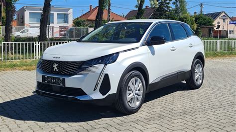 Peugeot 3008 Active Pack 15 Bluehdi 130 Eat8 Pearlescent White Youtube