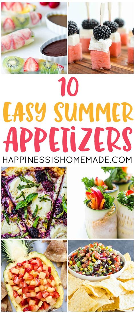 Easy Summer Appetizers Summer Appetizers Easy Summer Appetizer