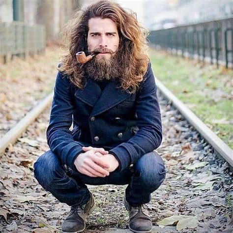 20 Best Beard Styles For Guys With Long Hair Beardstyle