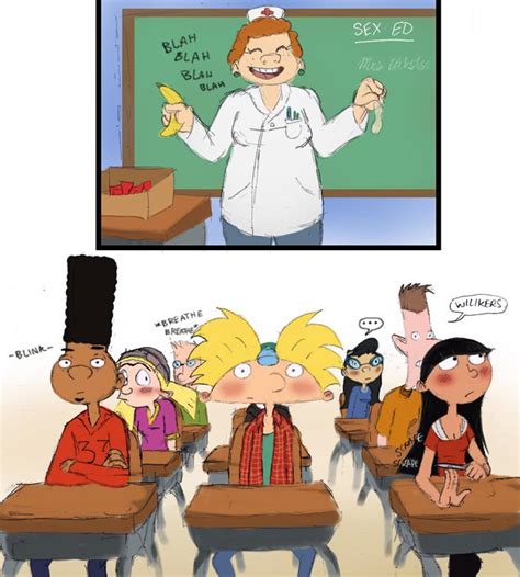 Hey Arnold Would Be An Amazing Teen Cartoon They Acted Like Teenagers