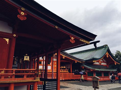 The shrine sits at the base of mount inari and includes many smaller sub shrines which span 4 kilometres up the 233 meter (764 ft) mountain. Fushimi Inari-Taisha, Japan's most iconic shrine | | Al ...