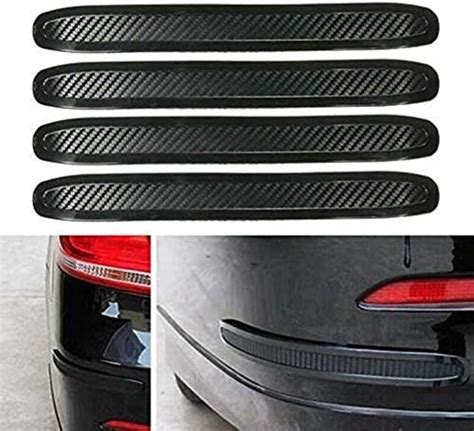 4 Pcs Auto Car Body Bumper Guard Protector Sticker Anti Rub Bar Strip Car Bumper