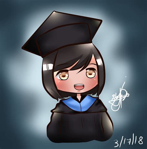 Graduation Drawing By Hanadell On Deviantart