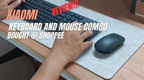 Xiaomi Mi Wireless Keyboard And Mouse Unboxing Review Revisit