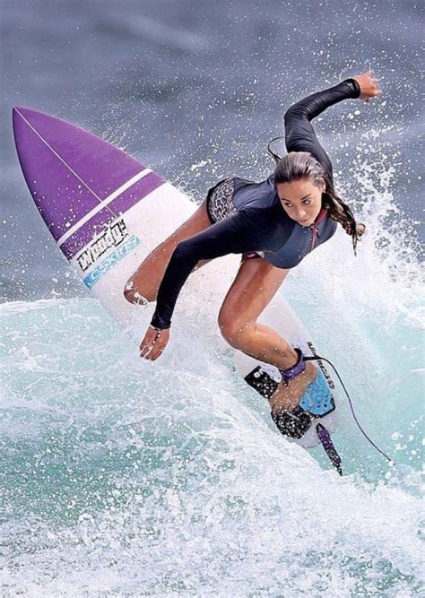 Surfing Waves Kite Surfing Ocean Waves Surf Girls Beach Girls Foto Sport Surf Hair Female