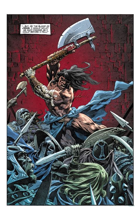 King Conan The Phoenix On The Sword 4 Pg 6 By Tomas Giorello In