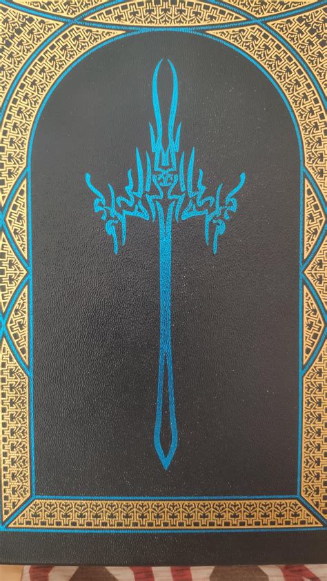 Is The Glyph On The Front Of The Leatherbound A Stylised Version Of The Windrunners Symbol If