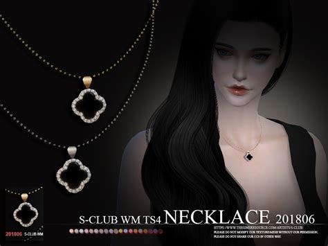 The Sims Resource S Club Ts4 Wm Necklace F 201806