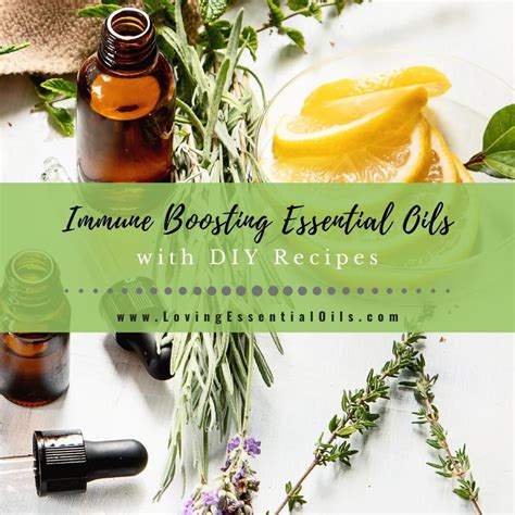 Immune System Boosting Essential Oils With Diy Recipes Blends Essential Oil Diffuser Recipes