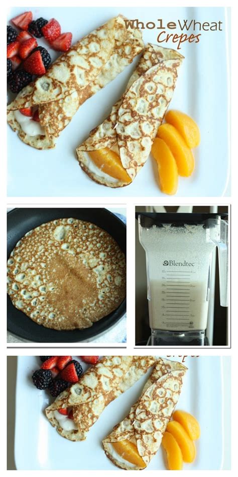 Whole Wheat Crepes Super Healthy Kids