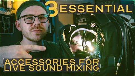 The 3 Essential Accessories Every Live Sound Engineer Needs Youtube