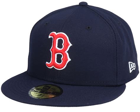 Boston Red Sox Authentic On Field 59fifty Navy Fitted New Era Caps