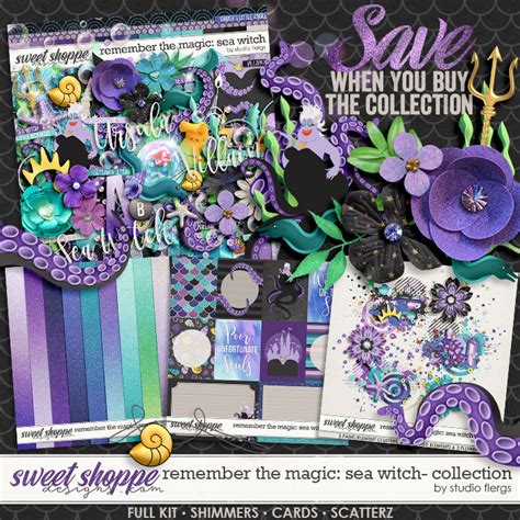 Remember The Magic Sea Witch Collection Fwp By Studio Flergs