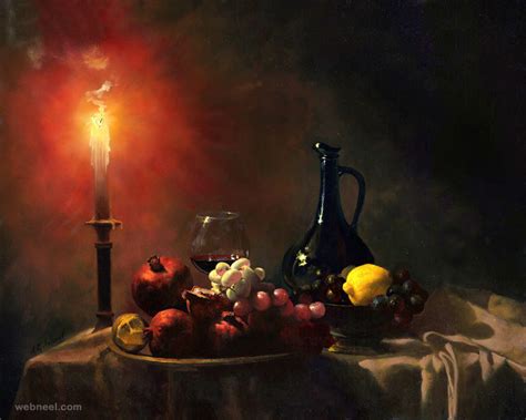 25 Hyper Realistic Still Life Oil Paintings By Alexei Antonov By Old Masters Technique