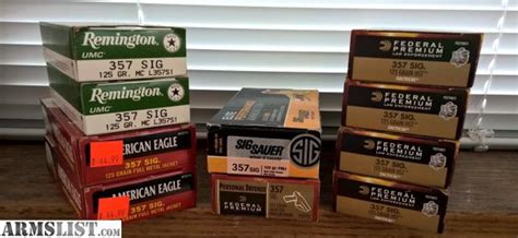 Armslist For Sale 357 Sig Ammo 500 Rounds
