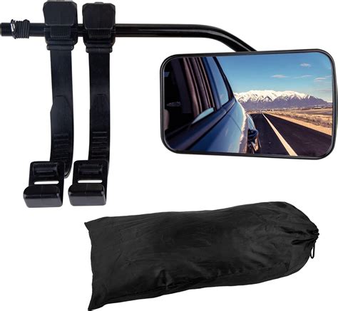 Cartman Universal Clip On Towing Mirror Extended Mirrors For Towing 360 Degree