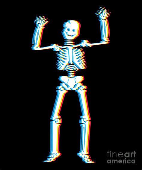 Psychedelic Skeleton Simple Halloween Costume Idea Scary Bone Collector